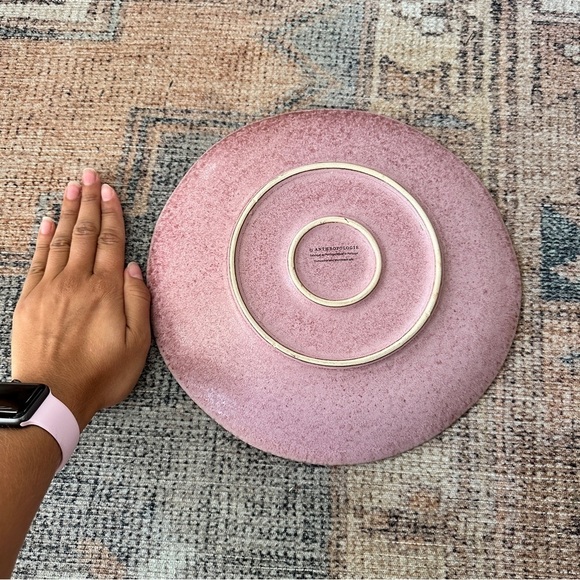 Anthropologie Purple Ombré Dining Plate - Picture 2 of 3